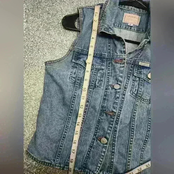 1990S Stockton jean vest size med - Picture 5 of 5